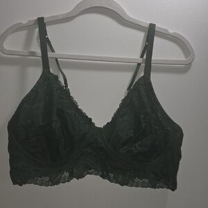 Green Lace Bralette From Aerie NWOT Size XL / 38D